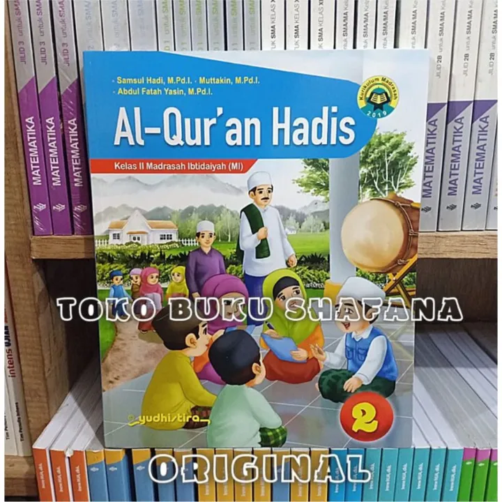 Buku Al Quran Hadis Kelas 2 Mi Kurikulum Madrasah 2019 Yudhistira