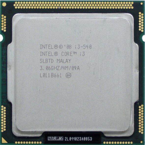 INTEL i3 540 ซีพียู CPU 1156 intel Core i3 540 มือสอง พร้อมส่ง | Lazada ...