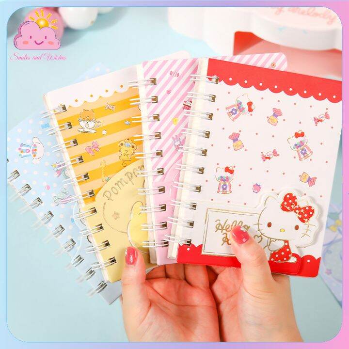 Sanrio Characters A6 Cute Diary Notebook+Memopad Buku Nota Comel | Lazada