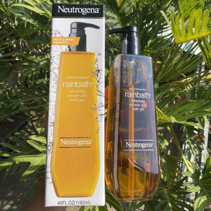 Neutrogena Rainbath Refreshing Shower and Bath Gel 1182 ml. Lazada.co.th