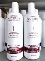 Nutri-Ox Thinning Hair System 1 Shampoo 600ml.สำหรับผมทำสี