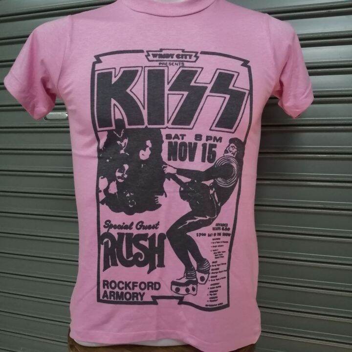 เสื้อ​วง​KISS​ผ้า​บาง​