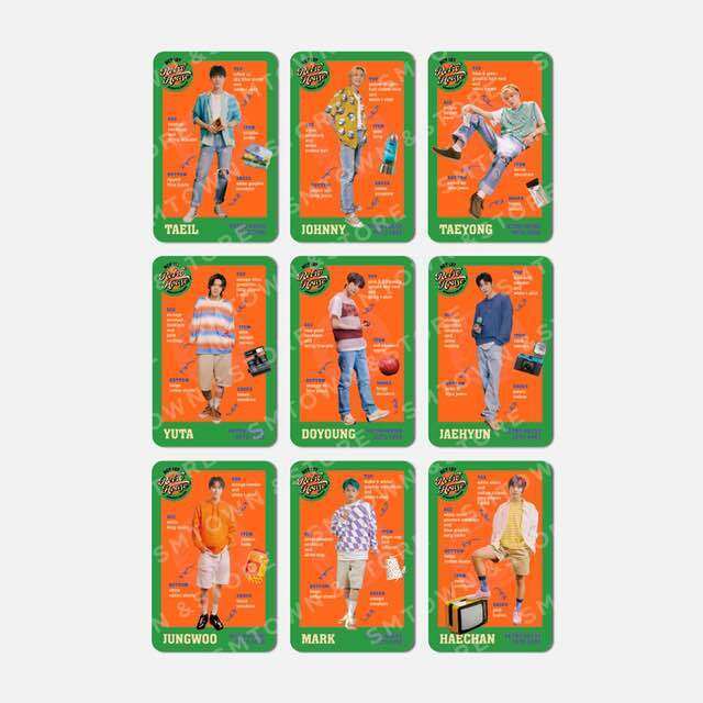 พร้อมส่ง-nct127-retro-house-random-ootd-card-pack