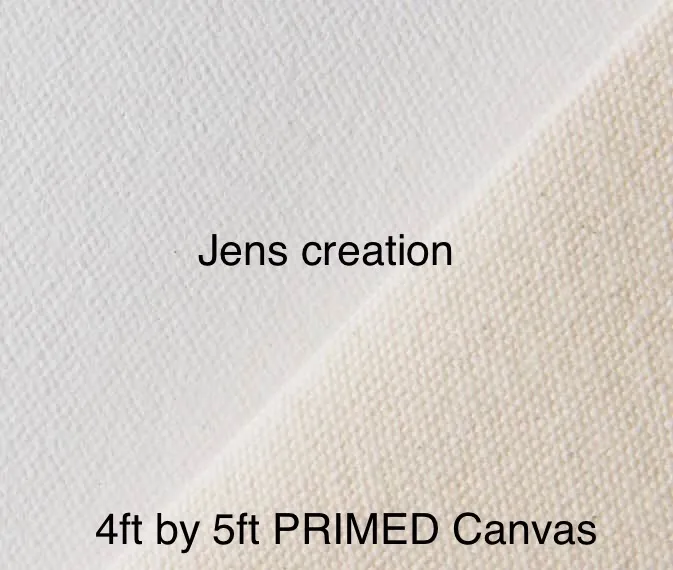 Primed Canvas 5ft by 4ft Artist canvas painting roll Lazada PH