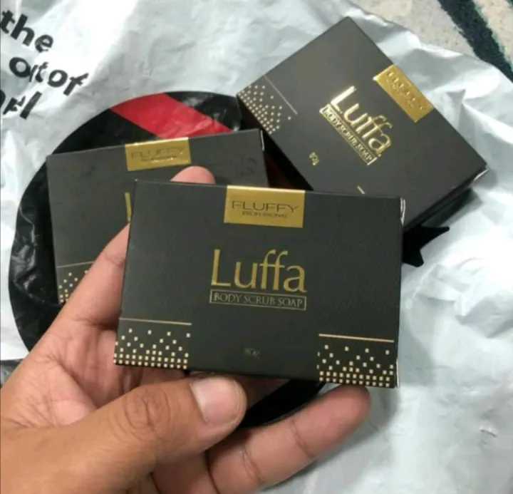 100 ORIGINAL FLUFFY LUFFA WHITENING SOAP (READY STOCK) Lazada