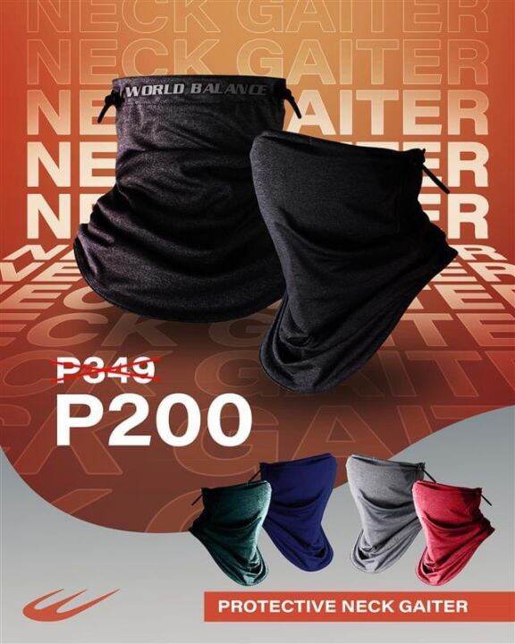 Protective Neck Gaiter World Balance Lazada PH