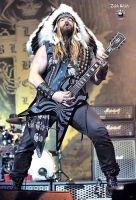 โปสเตอร์วงดนตรี วินเทจ Zakk Wylde