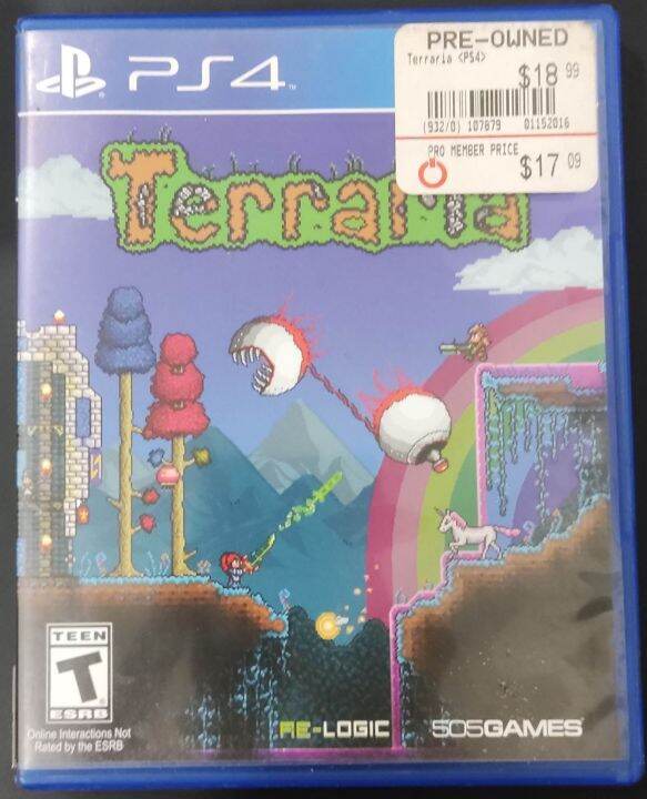 Terraria PS4 Games PS5 Compatible RALL Preloved Lazada PH
