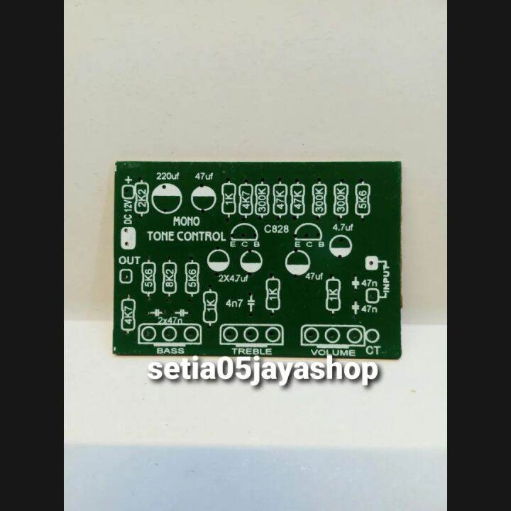 Pcb Tone Control Mono Transitor Lazada Indonesia