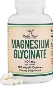 Double Wood Magnesium Glycinate 400 mg 180 Capsules