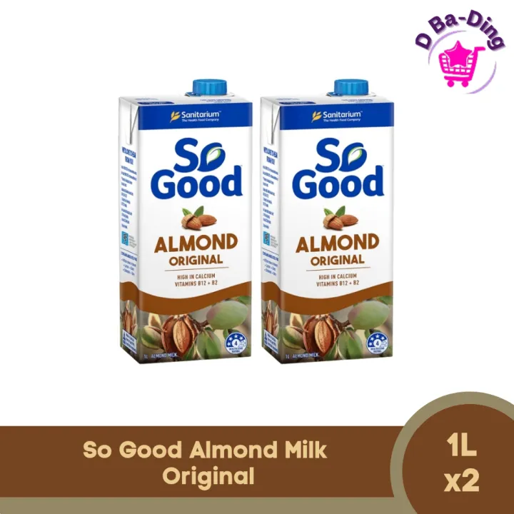 So Good Almond Milk Original 1L X2 | Lazada PH