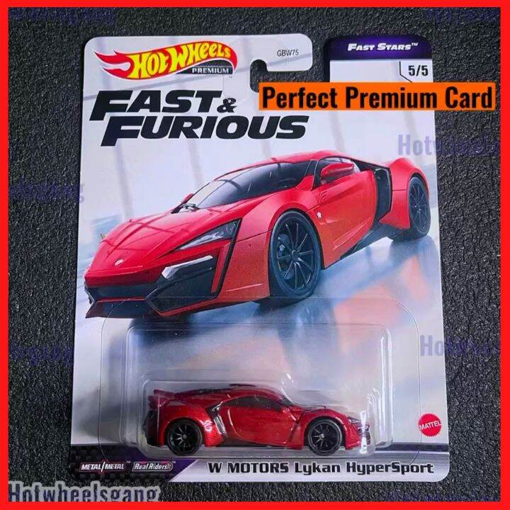 Hot Wheels Lykan Hypersport Fast & Furious Diecast Car Red Lykan Model ...