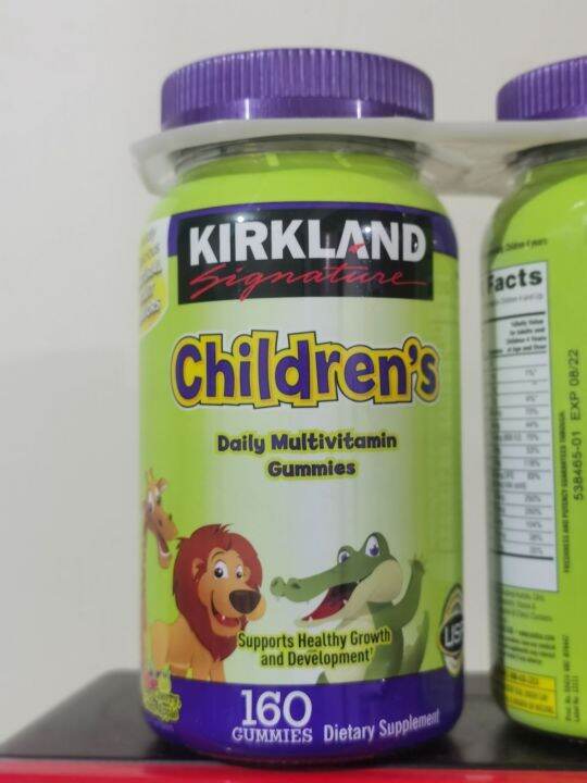 Kirkland Children Gummies multivitamin 160 gummy for kids with vitamin