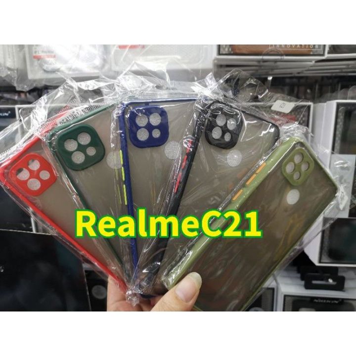 c21-พร้-อมส่งในไทย-เคสขอบนิ่มหลังแข็งขุ่นคลุมกล้อง-for-realmec21-realme-c21-realmec25-realme-c25-realmec12