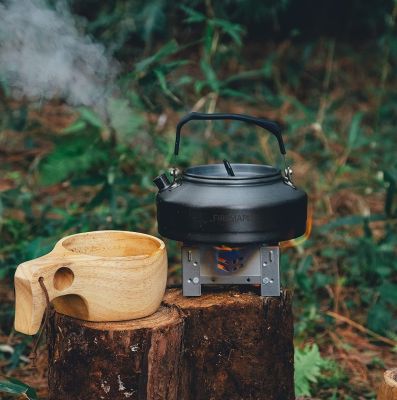 Fire Maple  Ancest Bushcraft Wooden Cup แก้วไม้ food grade  มีไว้แกะชือ สัญญลักษณ์ ของตนเองเพิ่มเติมได้