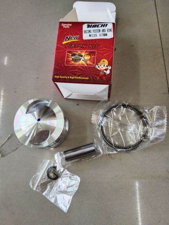 Racing piston kit wave 125 57mm Lazada PH