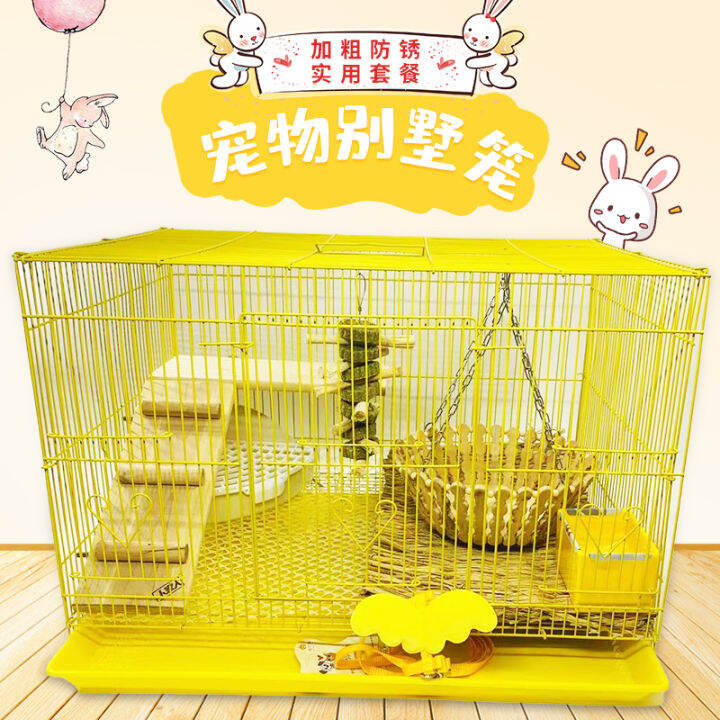 Rabbit Cage Extra Large Breeding Indoor Nest House Pet Rabbit Guinea