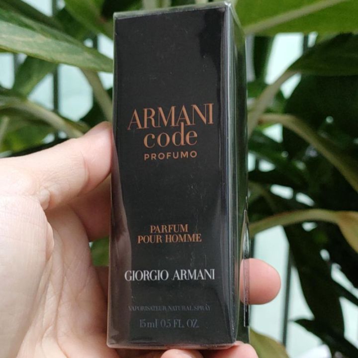 HCM]Nước hoa Giorgio Armani Code Profumo Parfum Pour Homme 15ml ( Dang xịt  ) 