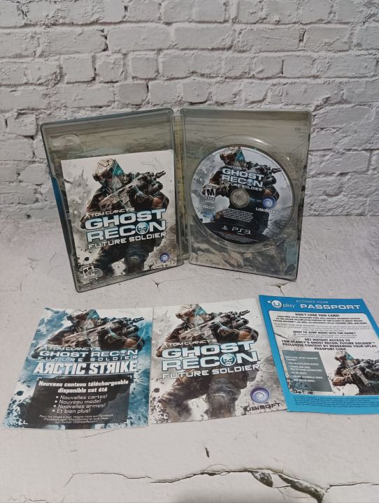 แผ่นเกมส์ps3-ghost-recon-future-soldier-กล่องเหล็ก-มือสอง