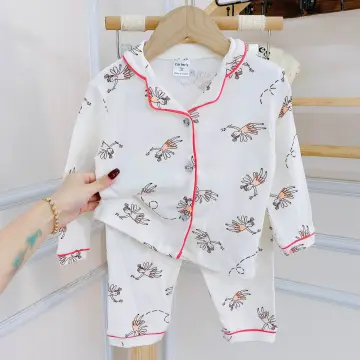 JanElla's PAJAMA SET BIG SIZE (4 to 9 Years Old) SLEEPWEAR TERNO for KIDS  BOYS 100% Cotton Made in Vietnam