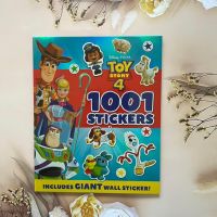 หนังสือกิจกรรม เสริมทักษะ พัฒนากล้ามเนื้อมัดเล็ก puzzles•coloring•games and more!  ? Disney : TOY STORY 4 ? 1001 STICKERS BOOK