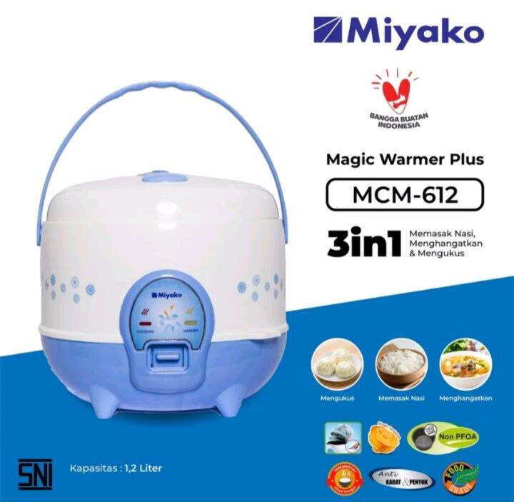 Miyako Mcm 612 Magic Com Magic Jar 12 Liter Lazada Indonesia