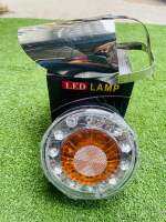 ไฟหลังคา รุ่นแฮมเบอร์เกอร์ LED SMD 24v พร้อมหมวกสแตนเลส 1 ใบ