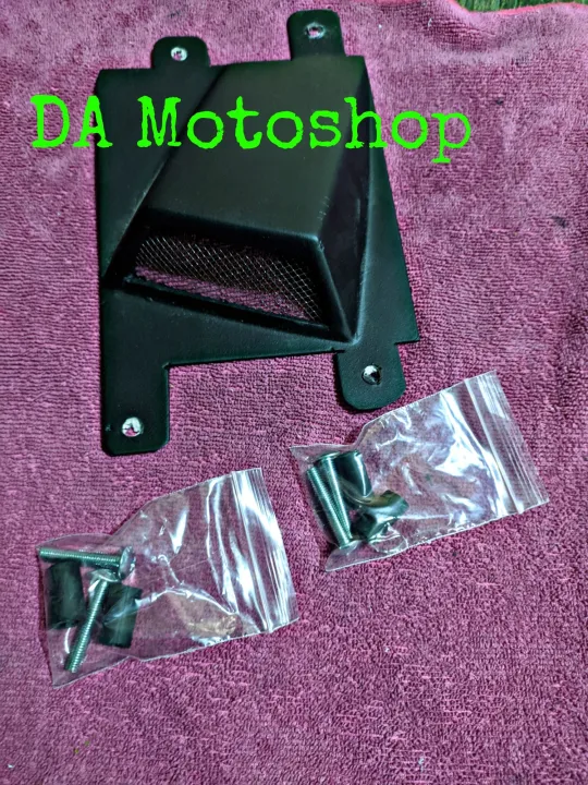 COVER RADIATOR YAMAHA XEON 125,XEON RC DAN XEON GT HITAM DOFF .SUDAH ...