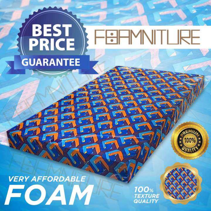 SINGLE BED FOAM MATTRESS 4 INCHES (RANDOM DESIGN) Lazada PH