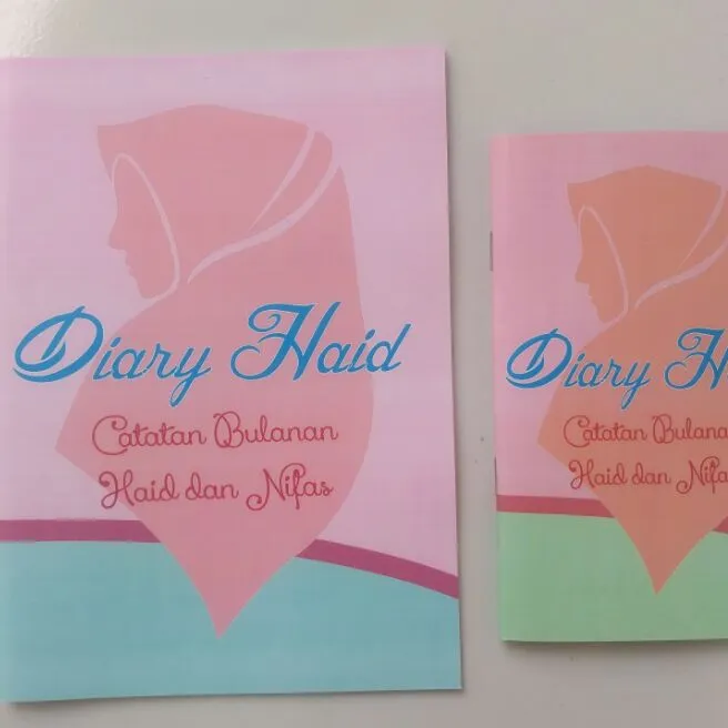Buku Catatan Haid Diary Haid Catatan Bulanan Wanita Catatan
