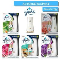 glade เกลด ออโตเมติกสเปรย์ 3 อิน 1 (ตั๋วเครื่อง+รีฟิล+ถ่าน) พร้อมส่ง 5 กลิ่น