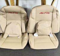 ชุดหุ้มเบาะ toyota altis ตัวใหม่และเก่า ตรงรุ่น สีครีม 2 ประตูซ้าย + ขวา สินค้าตรงรุ่น