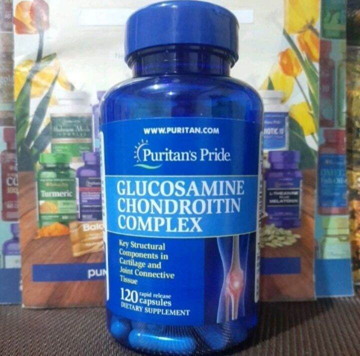 Glucosamine Chondroitin Complex with MSM 120 capsules EXPIRY April 2026 Puritan's Pride Lazada PH