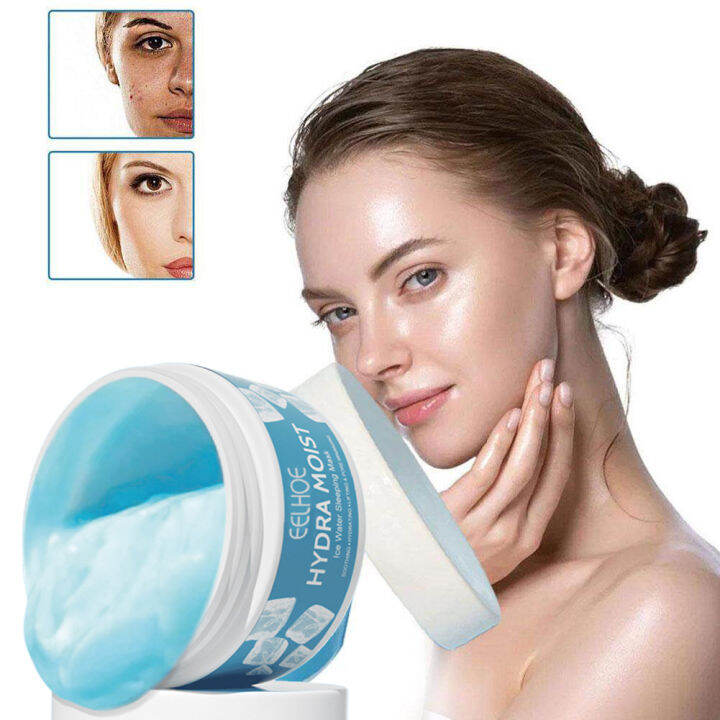 Eelhoe Hydra Moist Ice Water Sleeping Mask 300g Soothing And Hydrating With Cooling Effect Wash 4070