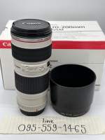 (สินค้ามือ2) เลนส์ Canon 70-200 f4 L USM สภาพสวย ใช้งานเต็มระบบ  *** มีรอยตรงบอดี้นิดๆค่ะ ไม่มีผลต่อรูป ต่อการใช้งานค่ะ ***