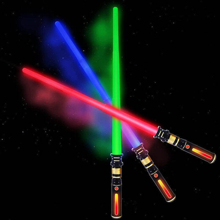 78CM Star Wars Lightsaber Telescopic LED Light Stick Darth Vader