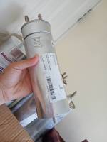 Capacitor 100uF 500 Vac  ตัวเก็บประจุ ARCOTRONICS คาปาซิเตอร์ 100UF 500Vac มือ (2)พร้อมส่ง