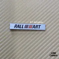 โลโก้*เพลท RALLI ART งานโลหะ  ( ขนาด* 1 x 5.9 cm ) ราคาต่อชิ้น