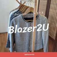 Blazer เน้นงานผ้าทวิต เบลเซอร์มือสอง/สูทมือสองงานคัด งานพรีเมี่ยม สไตล์เกาหลี/ ญี่ปุ่น  งานคลีน ทำความสะอาด ฆ่าเชื้อเรียบร้อยทุกตัวก่อนลงขาย