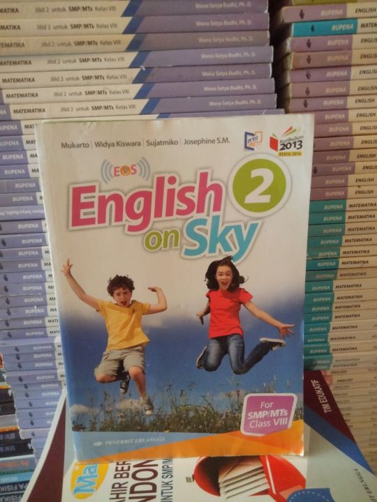 BUKU ENGLISH ON SKY BAHASA INGGRIS SMP KELAS 8-2 ERLANGGA | Lazada ...