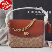 กระเป๋าสะพาย Coach Cassie Crossbody 19 In Signature Canvas