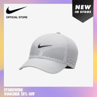 Nike Adult Unisex Dri-fit ADV ACE Visor Cap - Wolf Grey  ไนกี้ หมวกไวเซอร์ Dri-fit ADV ACE - สีวูล์ฟเกรย์