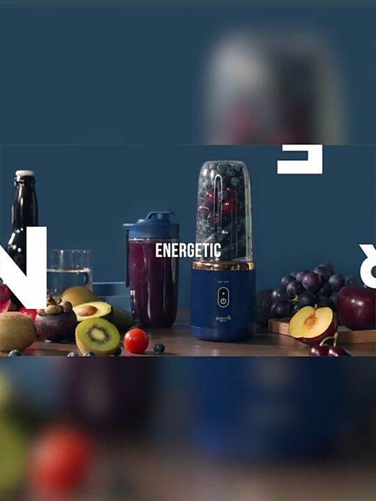 Electric Juicer USB Rechargeable Portable Juicer Blender Mini