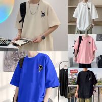 ARE ⚡️พร้อมส่ง⚡️เสื้อยืดโอเวอร์ไซส์ คอตตอน100% ลายนักบินอวกาศ A2