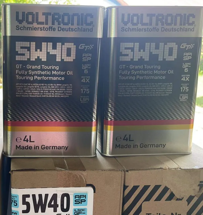 VOLTRONIC ® 5W40 OEM Dexos 2 - Fully Synthetic Oil for Both Deisel and ...