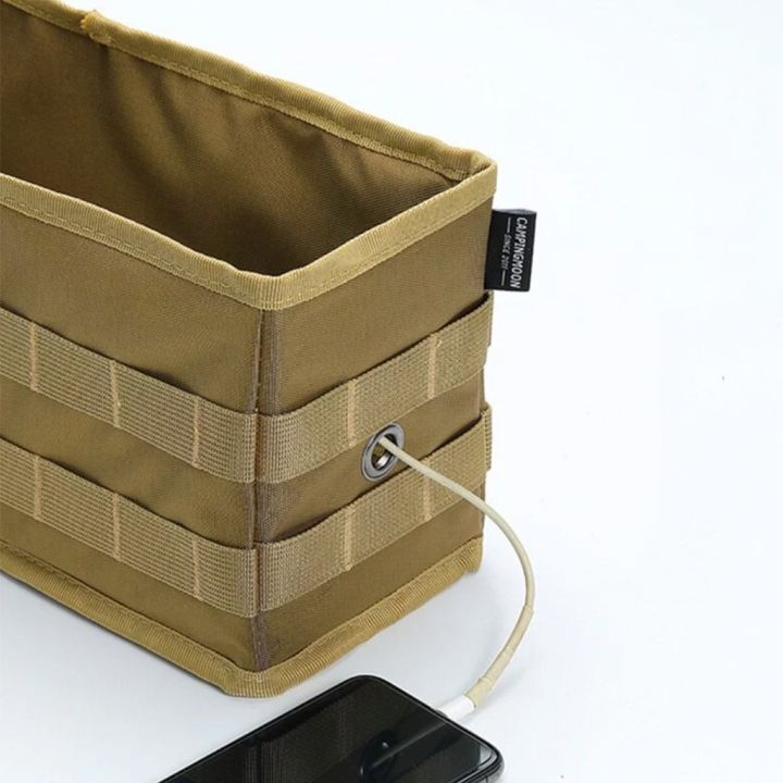 กระเป๋าเก็บอุปกรณ์-campingmoon-t-2303-bg-1235-ใช้คู่กับ-rack-table-เก็บของได้เยอะ