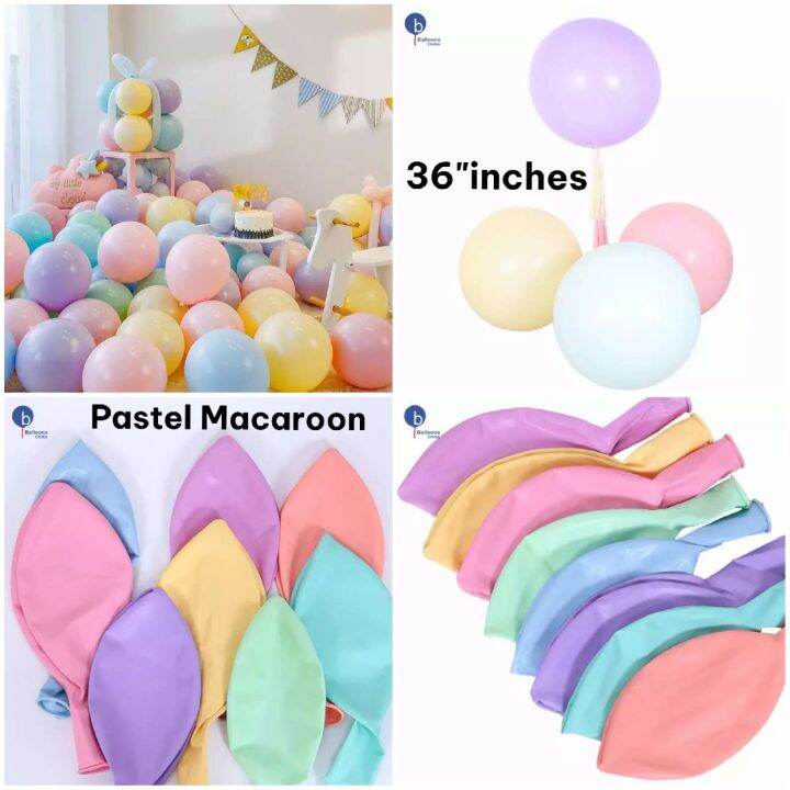 36inches Mother Balloon Pastel Macaroon Lazada Ph