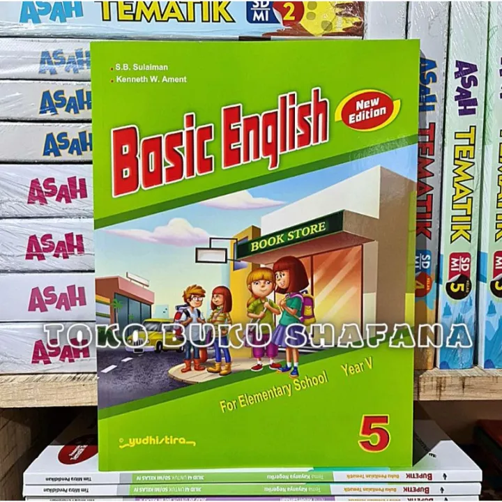 Buku Basic English Kelas 5 SD/MI Yudhistira New Edition - Buku Bahasa ...