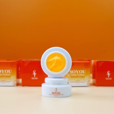 Soyou Gluta Vitamin Somsod Cream ครีมวิตามินส้มสดโซยุ้ย ( 1 กระปุก )