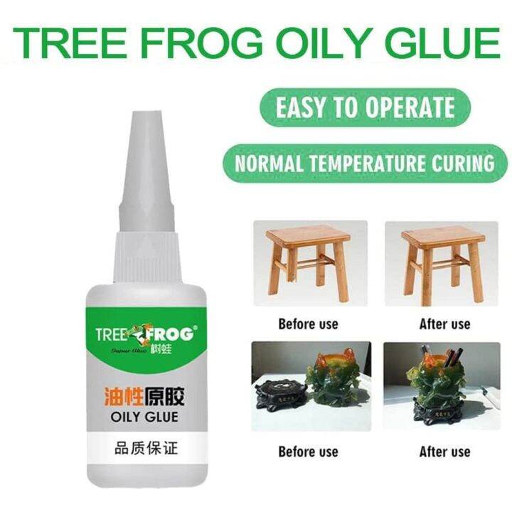 Tree Frog Strong Glue Oily Liquid Universal Glue Adhesive 502 Glue